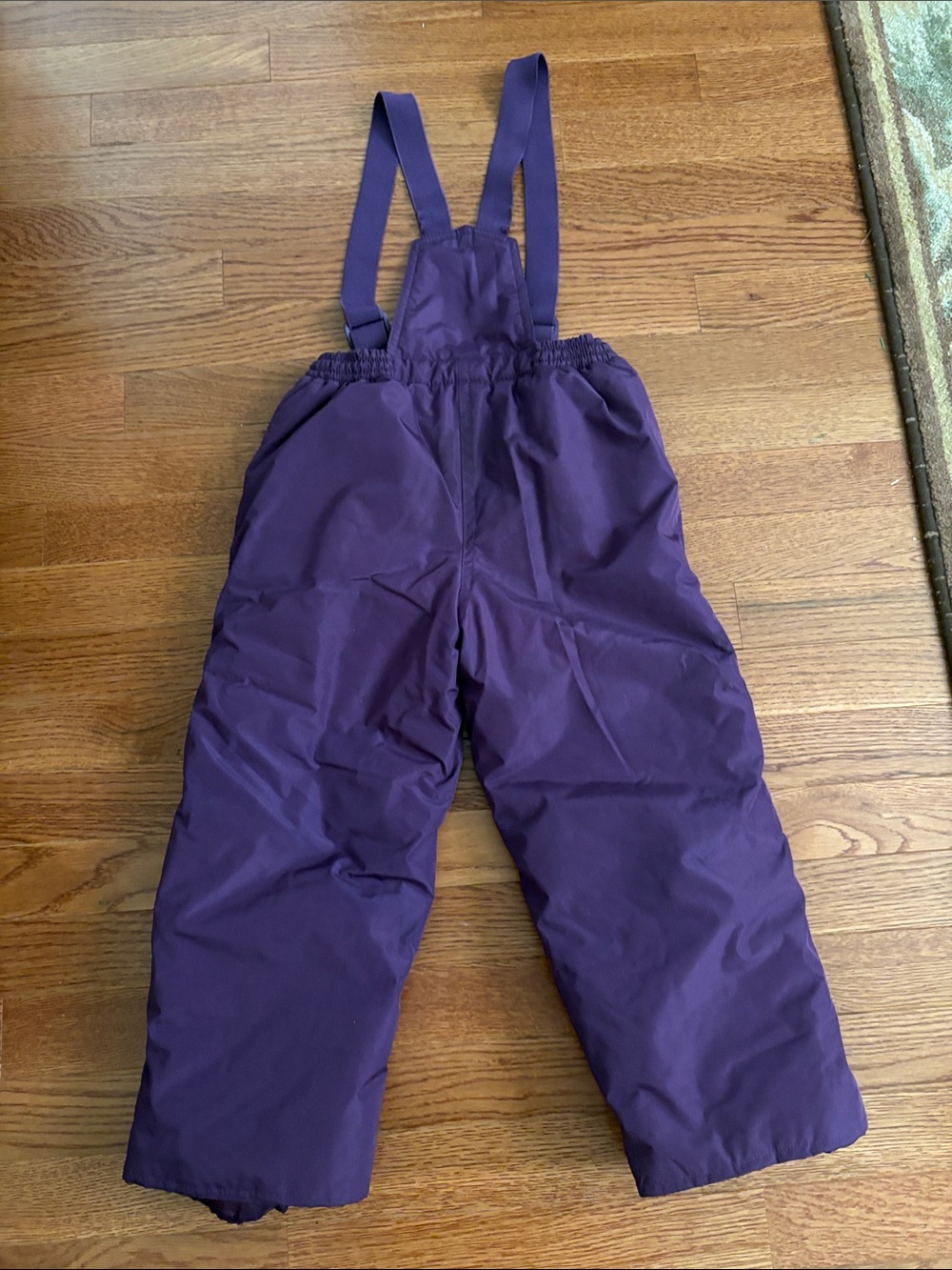 Platinum Purple Kids Snow Bib Pants with Adjustable Straps Size 5/6 - Picture 9 of 11